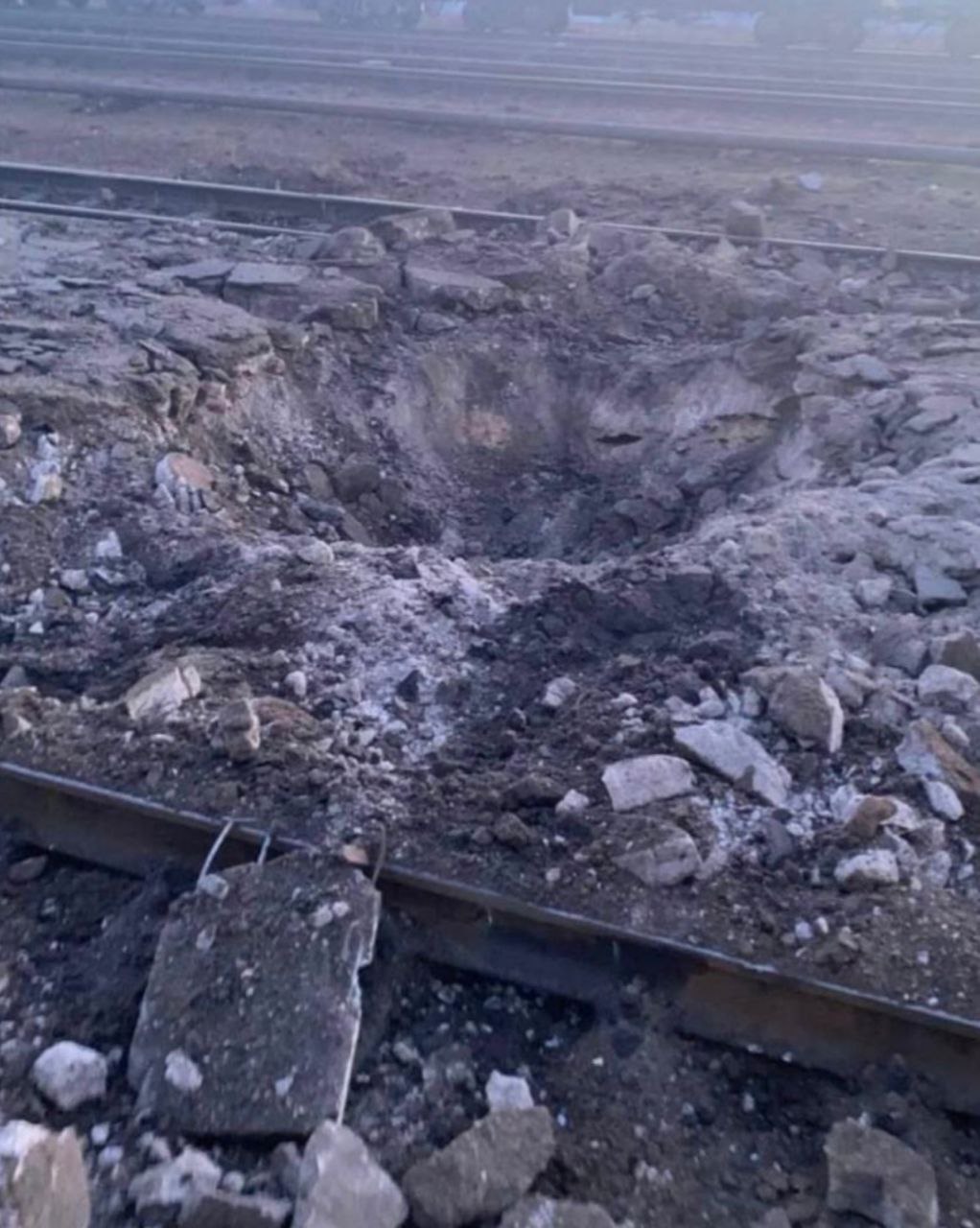 Railway after the bomb